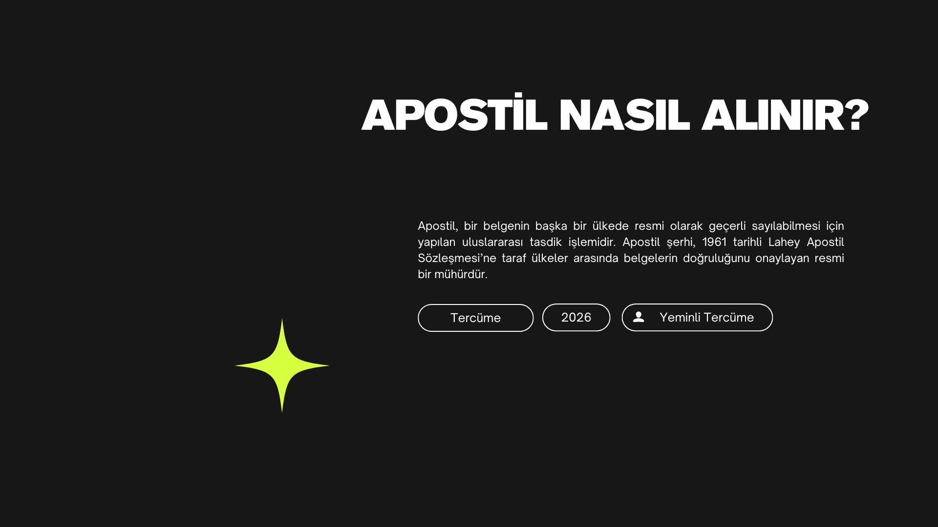 Apostil Nasıl Alınır